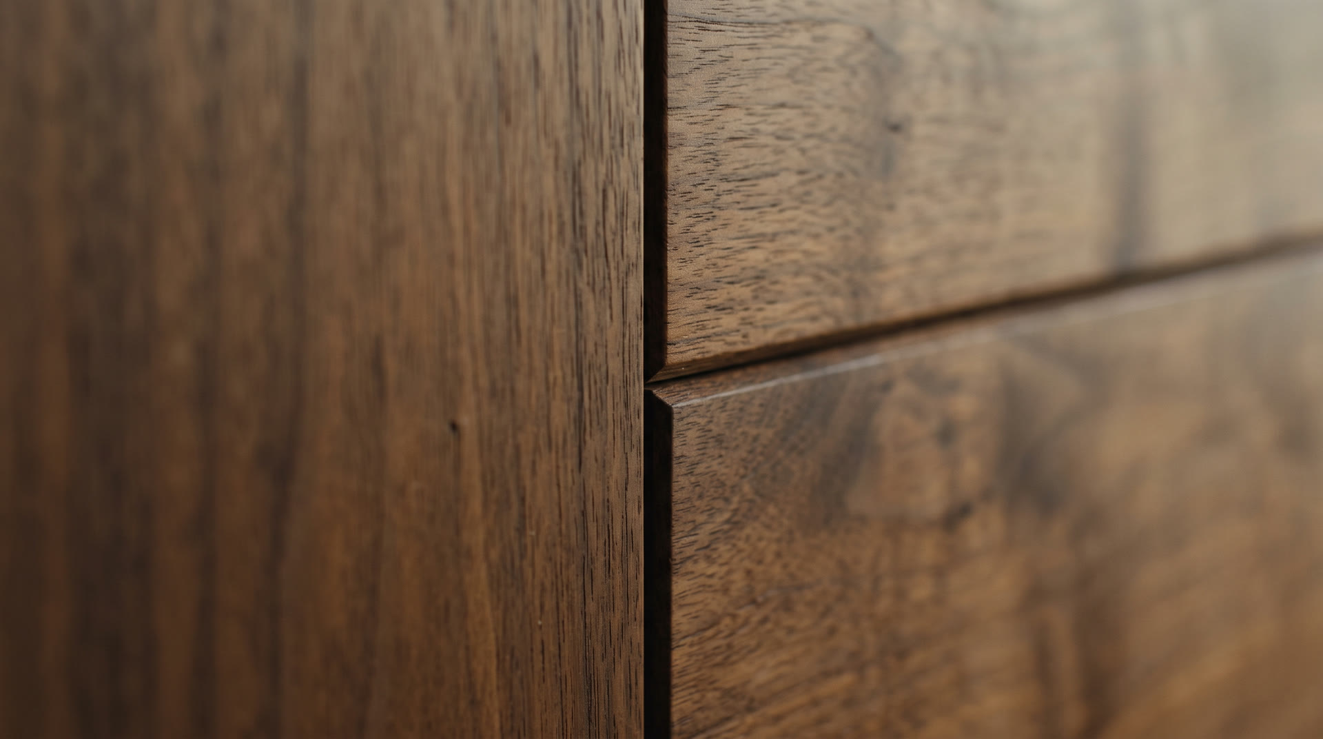 Macro of smoked oak grain with a satin finish